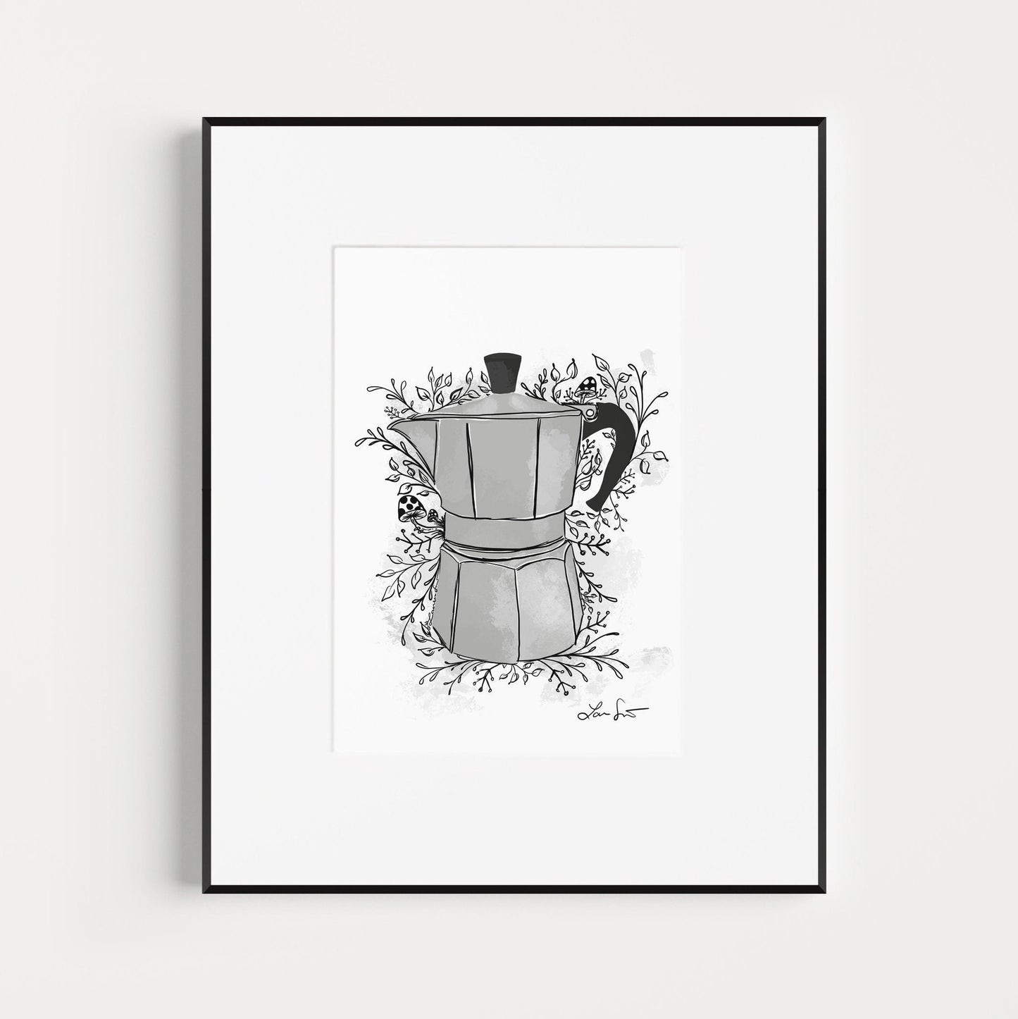 Italian Coffee - Moka Pot Art Print
