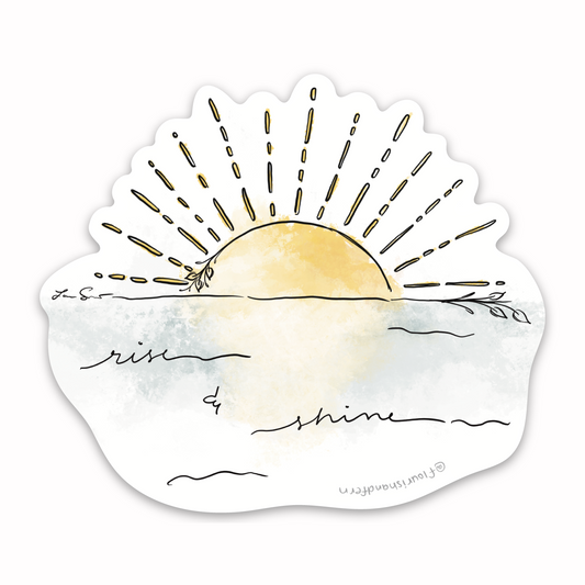 Rise & Shine | Sunrise Sticker
