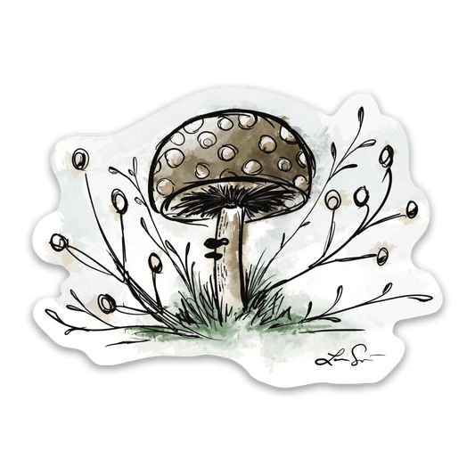 Mushroom Love Sticker