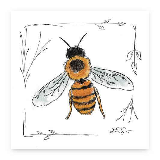 Bee Art Print