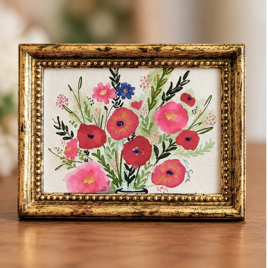 Pink Florals | Shimmer Mini