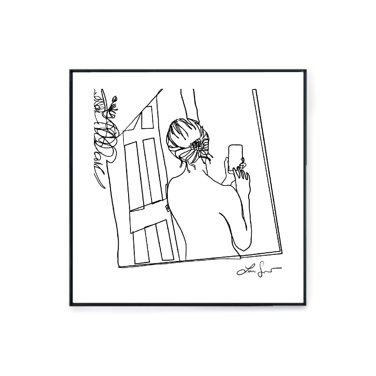 Updo Selfie Mini