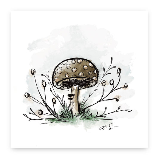 Mushroom Art Print