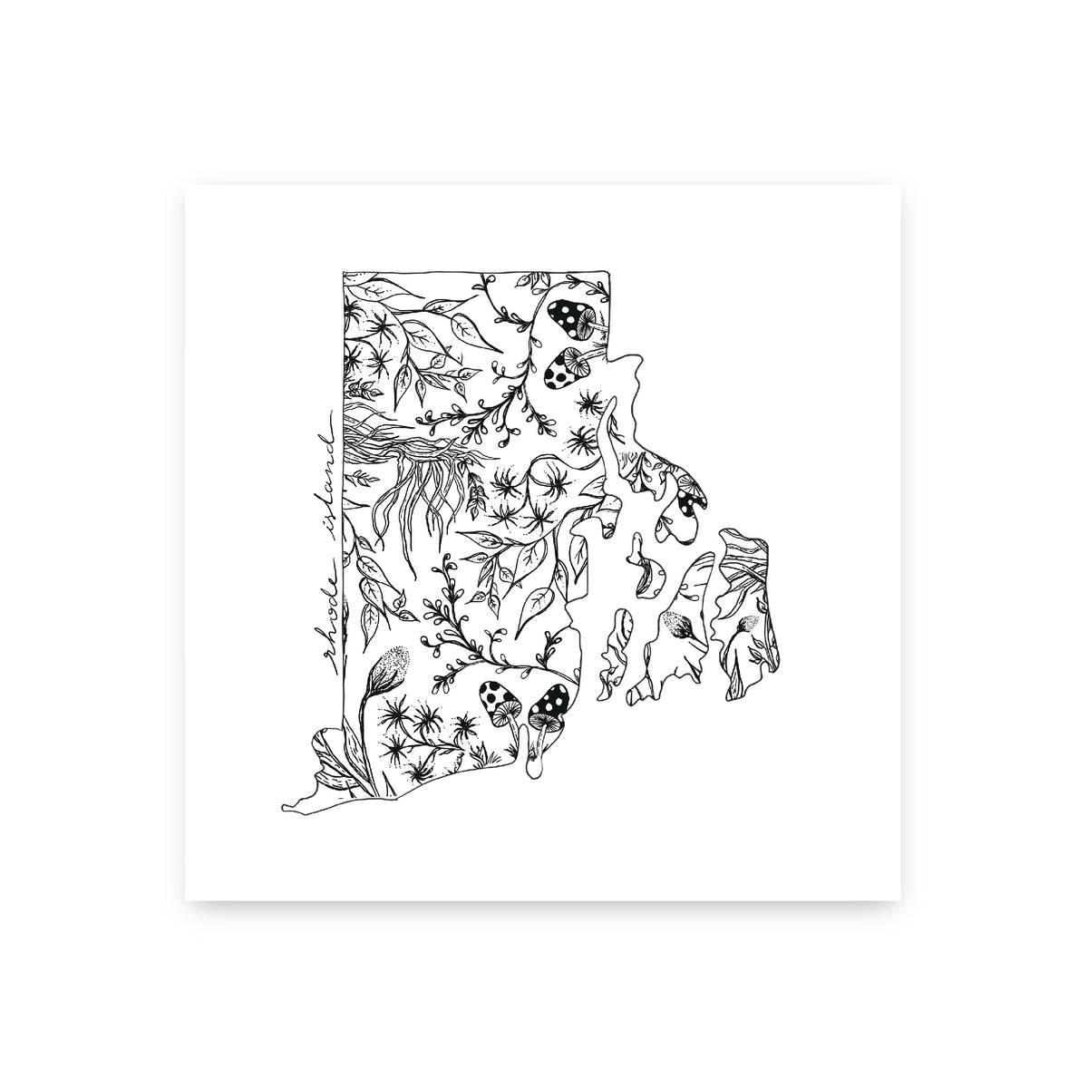 Rhode Island In Bloom Art Print