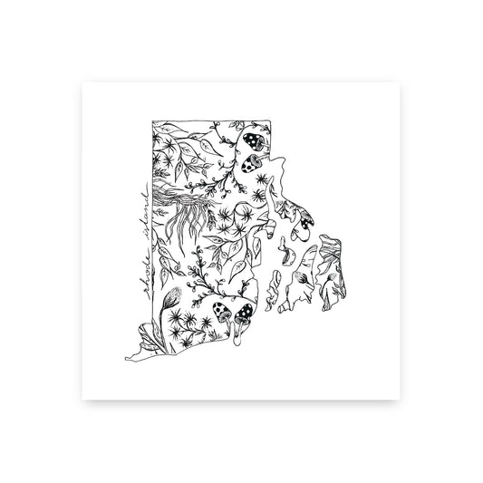 Rhode Island In Bloom Art Print