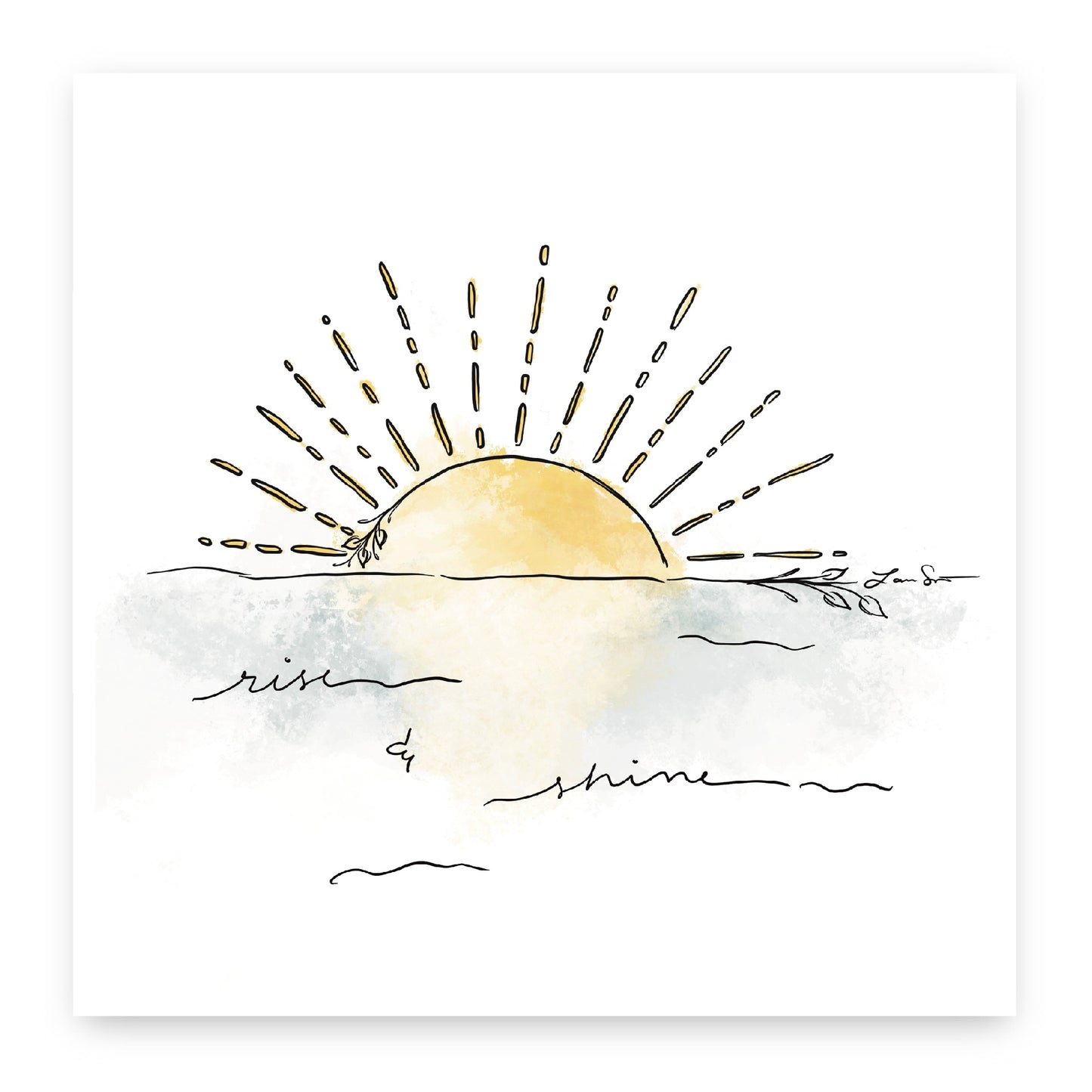 Rise & Shine | Sunrise Art Print