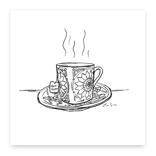 Tea Time Art Print